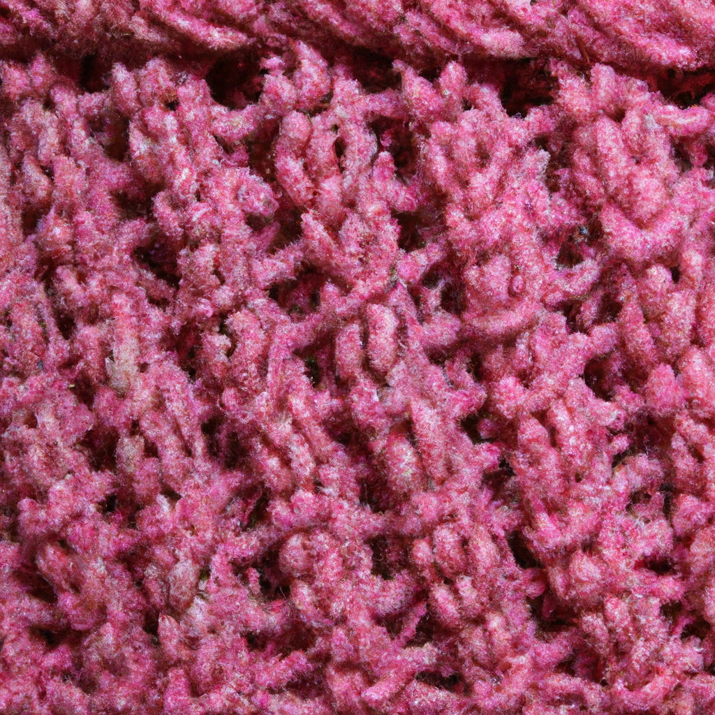 Close-up view of knit stitch structure with clean background and high clarity.